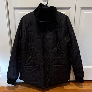 Beyond Yoga 2-Way Quilted Jacket - Black - Size S